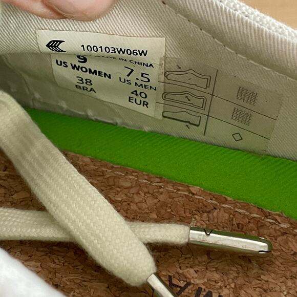 Cariuma off White Canvas Striped Sneakers oca low - Picture 7 of 12